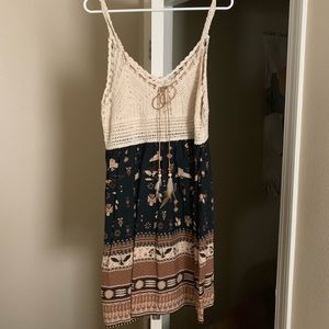 Boho Crochet Entro dress from Nobella Grace